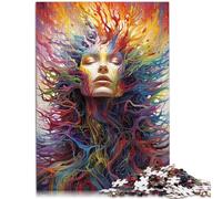 Puzzle per adulti con 1000 pezzi di mostro pensiero, perché ogni pezzo è unico: gioco di famiglia e ragazzi dai 14 anni in su, 26 x 38 cm