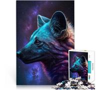 Puzzle per adulti con 1000 pezzi galassia iena africana il puzzle 26x38 cm decorazione per la casa unica e regali per bambini dai 14 anni in su