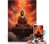 Puzzle per adulti con 1000 pezzi immagine buddista compito di pensiero per 26 x 38 cm, decorazione per la casa unica e regali per adolescenti dai 14 anni in su