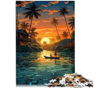 Puzzle per adulti con 1000 pezzi meraviglioso mondo sfida educativa 26 x 38 cm. Promuovere l'amore tra coppie per adolescenti dai 14 anni in su.