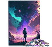 Puzzle per adulti con 1000 pezzi universo magico gioco di pensiero 26 x 38 cm per alleviare lo stress sfida difficile per adolescenti dai 14 anni in su