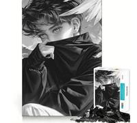 Puzzle per adulti con angelo anime,1000 pezzi,gioco di logica,regalo,taglio di precisione,rilassante,attività di gruppo al chiuso (38x26cm)
