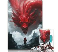 Puzzle per adulti con fulmini e tornado 1000 pezzi per adolescenti antistress sfida difficile decorazioni e regali unici per la casa (26x38cm)