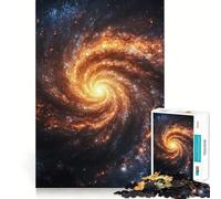 Puzzle per adulti con galassia a spirale, 1000 pezzi, rompicapo, passatempo casalingo, assemblaggio di immagini, regalo memorabile 38x26cm