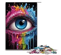 Puzzle per adulti con occhi fantasy colorati 1000 pezzi ottimo regalo adatto per adolescenti dai 14 anni in su 1000 pezzi (75x50 cm)