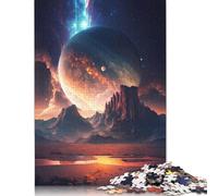 Puzzle per adulti con paesaggio dell'altopiano del pianeta, 520 pezzi, giochi stimolanti per famiglie, puzzle per bambini dai 12 anni in su, 520 pezzi (52x38 cm)