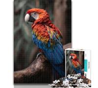 Puzzle per adulti con pappagallo, 1000 pezzi, per adolescenti, gioco stimolante e interazione tra genitori e figli, 75x50cm