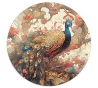 Puzzle per adulti con personaggi dei cartoni animati Corgi, 1000 pezzi per decorazioni per la casa, allenamento del cervello e regali per le feste 67,5x67,5 cm
