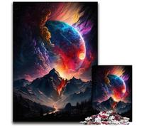 Puzzle per adulti con pianeti nello spazio, 1000 pezzi, per adolescenti e famiglie - Gioco rompicapo fai da te, regalo, 50x75CM/19,68x29,52 pollici