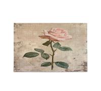 Puzzle per adulti con pittura a olio vintage rosa rosa puzzle da 1000 pezzi per adulti 29,5 × 19,17,8 cm