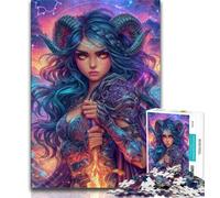 Puzzle per adulti con ragazze anime, 1000 pezzi, aiuta il cervello a esercitare i giocattoli avvincenti per coltivare la pazienza e l'interazione genitore-figlio (50x75cm)