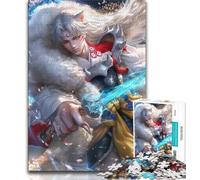 Puzzle per adulti con ragazzo anime giapponese 1000 pezzi per adolescenti gioco stimolante e interazione tra genitori e figli in famiglia (26x38cm)