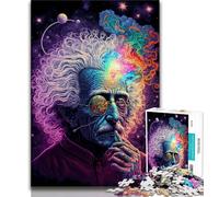 Puzzle per adulti Cosmic Genius 1000 pezzi con pezzi completamente interconnessi e di forma casuale per bambini dai 14 anni in su (26x38cm)