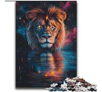 Puzzle per adulti Cosmic Lion 2000 pezzi, difficili, giocattoli, giochi educativi, antistress, regali unici per compleanni e compleanni (70x100cm)