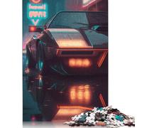 Puzzle per adulti Cyberpunk UAPC Car, puzzle impegnativo e stimolante per donne e uomini, 520 pezzi (52x38 cm)