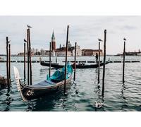 Puzzle per adulti da 1000 (70 x 50 cm), città dell'acqua curativa: gondola e basilica di San Marco