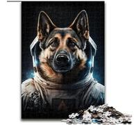 Puzzle per adulti da 1000 pezzi a forma di cane, in legno, attività divertente per la casa, 50x75cm, coinvolgente attività per la serata di gioco in famiglia