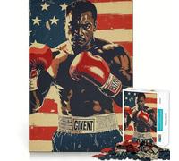 Puzzle per adulti da 1000 pezzi a tema boxe,con intagli di precisione Un gioco divertente e stimolante,ideale per momenti di relax,perfetto come regalo di compleanno o per chi ama gli hobby 38x52cm
