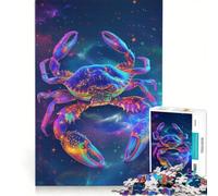Puzzle per adulti da 1000 pezzi a tema cosmico - Cancro, gioco rompicapo, per divertimento in famiglia, da aggiungere alla lista dei desideri con Babbo Natale 50x75cm