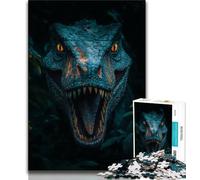 Puzzle per adulti da 1000 pezzi a tema dinosauri, stimolanti giochi di attività per famiglie, giocattolo fai da te per decorare le pareti di casa, regali (dimensioni 75x50cm)