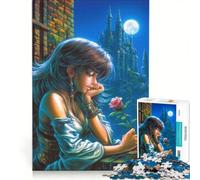 Puzzle per adulti da 1000 pezzi a tema fantasy e magia, giochi divertenti, rilassanti e stimolanti per la mente, ideali per rafforzare l'amore di coppia 50x75cm