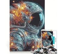 Puzzle per adulti da 1000 pezzi a tema spaziale divertente rilassante e stimolante per la mente ideale per rafforzare l'amore di coppia 50x75cm