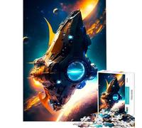 Puzzle per adulti da 1000 pezzi a tema spaziale e nucleare gioco educativo ideale come regalo per tutta la famiglia (dimensioni 50x75cm)