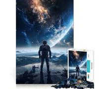 Puzzle per adulti da 1000 pezzi a tema viaggio astronomico,gioco di assemblaggio,gioco di logica e divertimento,ideale per rilassarsi e per feste di compleanno (38x26cm)