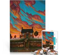 Puzzle per adulti da 1000 pezzi Abbandonato dentro Fatto di cartone per 14+ Difficile e impegnativo Decorazioni e regali unici per la casa misurare:26x38cm/10.24 x 14.96pollice