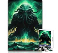 Puzzle per adulti da 1000 pezzi, Abisso antico, bellissimo design, analisi del gioco e logica, regali di Babbo Natale segreto, dimensioni 50x75cm