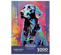 Puzzle Per Adulti Da 1000 Pezzi Abstract Flatty Art Puzzle Giochi Rilassanti Difficile Impegnativo Da Completare 52x38cm/1000pcs