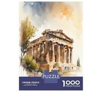 Puzzle Per Adulti Da 1000 Pezzi Acropolis And Parthenon Puzzle Per Adulti Gioco Rompicapo Analisi E Logica Attività Divertenti Da Fare A Casa, 70x50cm/1000pcs