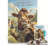 Puzzle per adulti da 1000 pezzi Affiche Drôle | Attività familiari difficili e stimolanti che rafforzano l'amore tra le coppie 75x50cm