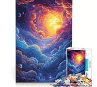 Puzzle per adulti da 1000 pezzi "Alba Cosmica", giocattolo educativo, difficile e stimolante, per rafforzare l'amore tra le coppie 50x75cm
