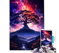 Puzzle per adulti da 1000 pezzi Albero Antico delle Origini ideale per compleanni e Natale Gioco educativo di analisi e logica per ragazzi dai 14 anni in su (38x52cm)