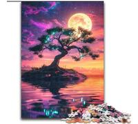 Puzzle per adulti da 1000 pezzi, Albero della vita, 50x75cm, ideale per gli innamorati, perfetto regalo di Natale, Capodanno e San Valentino