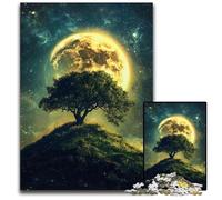 Puzzle per adulti da 1000 pezzi, Albero della vita, design intricato per adolescenti, decorazioni fai da te e divertimento che stimola la mente, 50x75cm