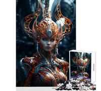 Puzzle per adulti da 1000 pezzi Alien Sacred Force giocattoli antistress regali per donne e uomini gioco educativo difficile e stimolante dimensioni 50x75cm