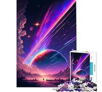 Puzzle per adulti da 1000 pezzi "Alla ricerca di nuovi mondi" gioco stimolante giocattolo educativo decorazione perfetta regalo divertente (dimensioni 50x75cm)