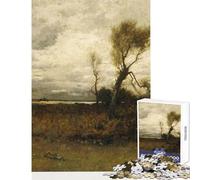 Puzzle per adulti da 1000 pezzi ambientazione vicino alla costa gioco pratico ideale per le vacanze a casa per passare il tempo antistress collezione d'artista belle arti (38x52cm)