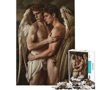 Puzzle per adulti da 1000 pezzi "Amore Celeste" gioco interattivo giocattolo avvincente per coltivare la pazienza regalo di Babbo Natale segreto ideale per passare il tempo durante le vacanze a casa