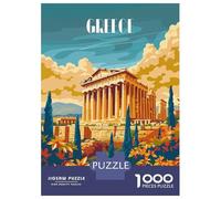 Puzzle Per Adulti Da 1000 Pezzi Ancient Greece Glory Puzzle Giochi Rilassanti Sfida Difficile Regali Unici Per Compleanno E Natale 38x26cm/1000pcs