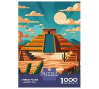Puzzle Per Adulti Da 1000 Pezzi Ancient Teotihuacan Puzzle Per Adulti Gioco Pratico Difficile Difficile E Sfida 38x26cm/1000pcs