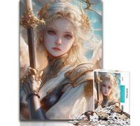 Puzzle per adulti da 1000 pezzi, angelo anime, sfida difficile antistress, ogni pezzo è unico, gioco divertente e stimolante per tutta la famiglia, 38x26cm