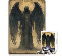 Puzzle per adulti da 1000 pezzi Angelo della morte Gioco educativo per famiglie Decorazione perfetta Ottimo regalo Dimensioni 38x52cm