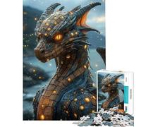 Puzzle per adulti da 1000 pezzi Antico Guardiano di Cyberwood Sfida di Intelligenza e Mente Giocattolo Avvincente Gioco Pratico Difficile Regalo di Compleanno (dimensioni 38x26cm)