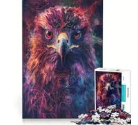 Puzzle per adulti da 1000 pezzi, antico rituale dell'aquila, gioco divertente, rilassante e stimolante per la mente, ideale come elemento della lista dei desideri con Babbo Natale 38x52cm