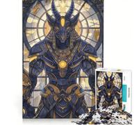 Puzzle per adulti da 1000 pezzi: Anubi, dio dei morti, gioco rompicapo, difficile, ideale come regalo per tutta la famiglia 50x75cm