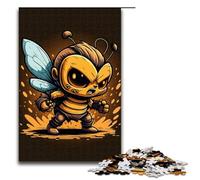 Puzzle per adulti da 1000 pezzi Ape Piccolo Guerriero Puzzle in legno per adulti Difficile e impegnativo (75x50 cm)