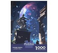 Puzzle Per Adulti Da 1000 Pezzi Apollo God Statue In Space Puzzle Per Adulti Gioco Per Famiglie Migliora La Memoria Interazione Genitore-figlio 52x38cm/1000pcs